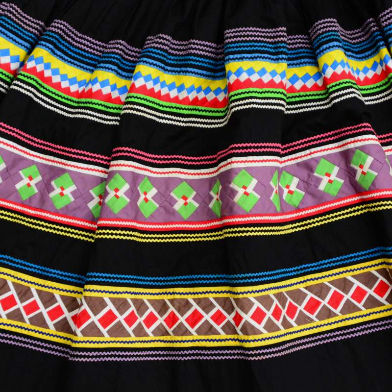 Seminole patchwork skirt