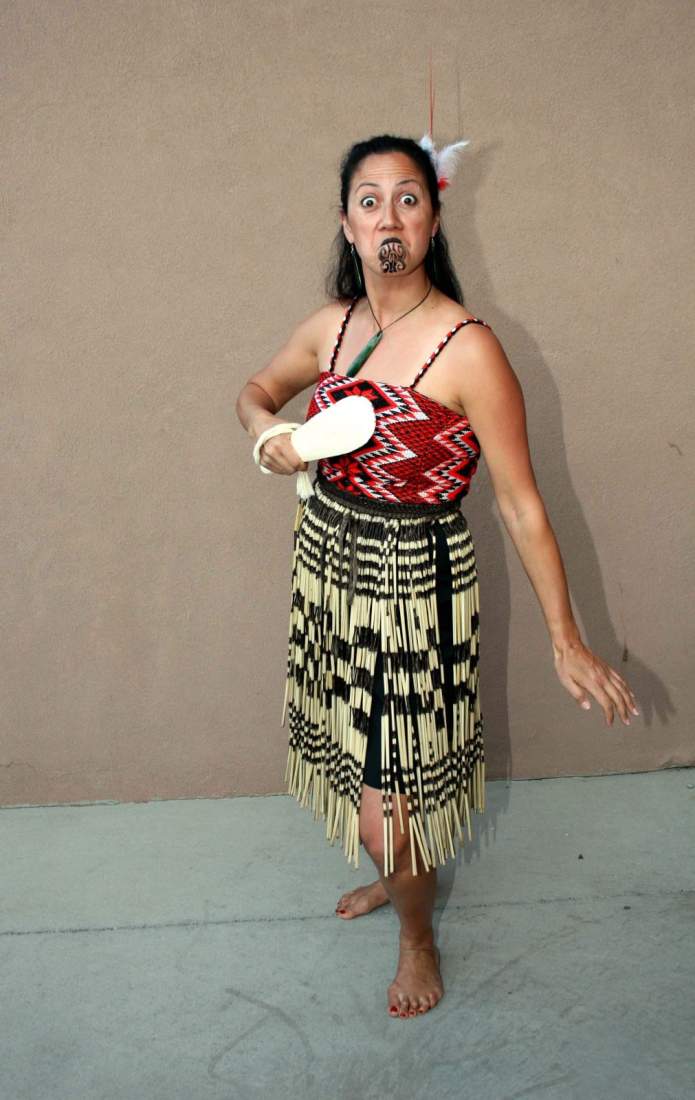 American Indian Arts Celebration Maori woman