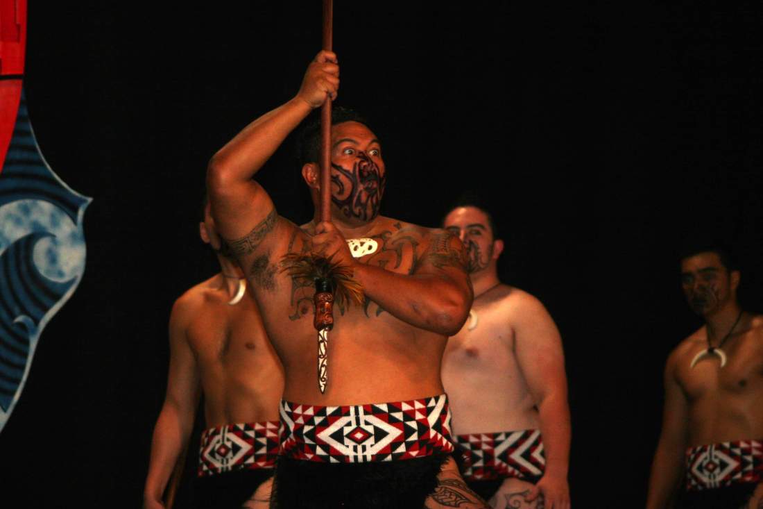 American Indian Arts Celebration Maori Haka 