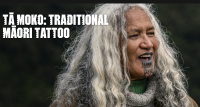 Tā moko Māori Tattoo