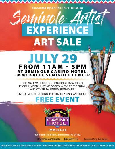 Immokalee Artist Experience Art Sale 2023