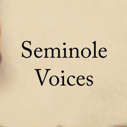 Seminole War Voices