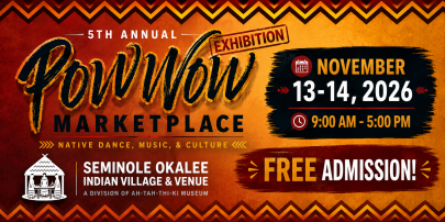 Powwow Marketplace 2026 flyer