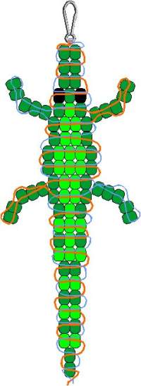 pony-bead-alligator